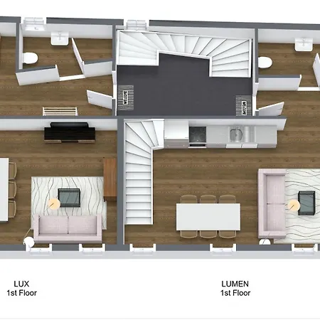 Lighthouse - Perfekt Fuer Gruppen - 2 Whg - Zentral - Ps5 & Switch Dom wakacyjny *
