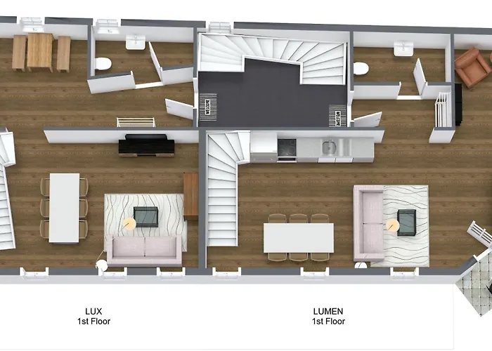 Lighthouse - Perfekt Fuer Gruppen - 2 Whg - Zentral - Ps5 & Switch Σπίτι διακοπών *
